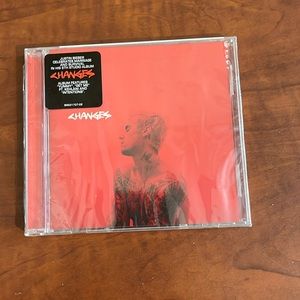 Justin Bieber changes album cd